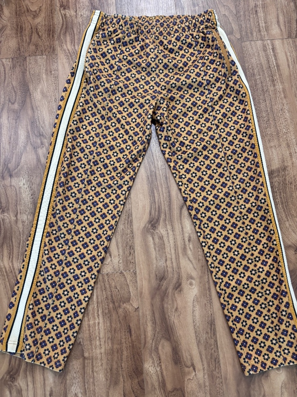 Urban Outfitters Gold Track Pants Medium Metallic Athletic Joggers